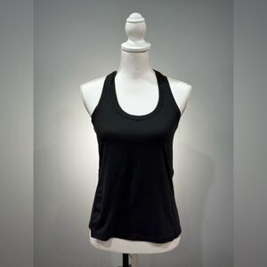 Black Yogalicious Racerback Tank Size S EUC